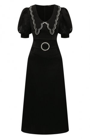 Платье VNINE. Цвет: чёрный