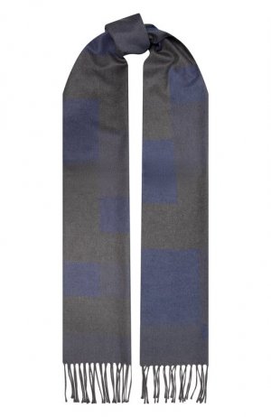 Шелковый шарф Piacenza Cashmere 1733. Цвет: серый