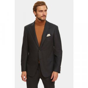 Пиджак , размер 52, серый KANZLER. Цвет: серый