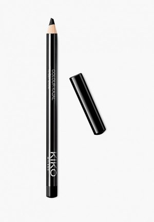 Карандаш для глаз Kiko Milano каял внутреннего контура век COLOUR KAJAL, оттенок 01, Black, 1.05 г. Цвет: черный