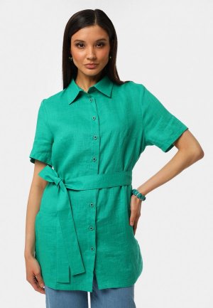 Блуза La Lindeza. Цвет: зеленый