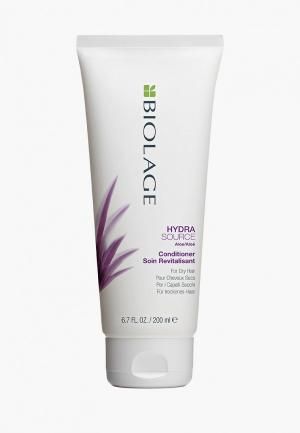 Кондиционер для волос Matrix Biolage Hydrasource увлажнения волос, 200 мл. Цвет: прозрачный