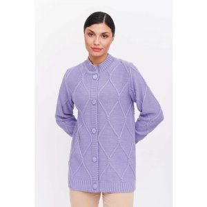 Пиджак , размер 50, фиолетовый Злата. Цвет: фиолетовый