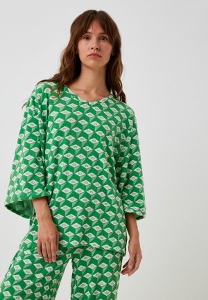 Пуловер MadaM T. Цвет: зеленый