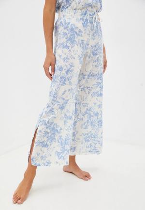 Брюки домашние Gap. Цвет: белый