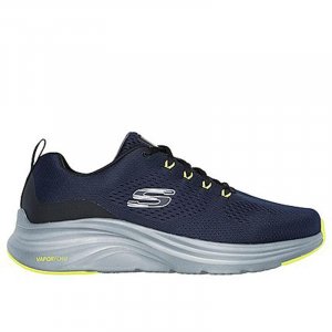 Мужские кроссовки для ходьбы 232625_NVLM Темно-синие шнурки Skechers