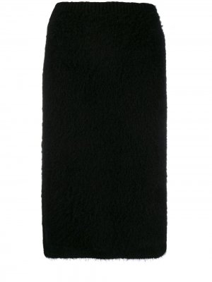 Трикотажная юбка-карандаш миди Versace