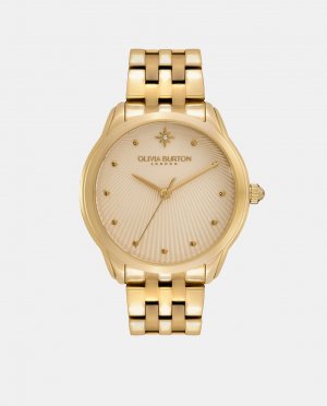 Starlight 24000048золотые стальные женские часы , золотой Olivia Burton