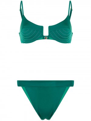 Бикини Selma Sian Swimwear. Цвет: зеленый