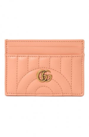 Футляр для кредитных карт Gucci. Цвет: розовый