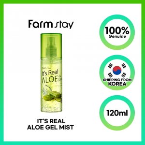 It s Real Aloe Gel Mist 120ml - Гель-спрей с алоэ FARM STAY