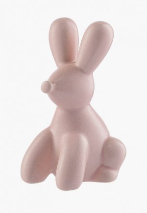 Фигурка декоративная Decogallery Кролики. Цвет: розовый