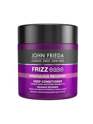 Интенсивная маска для укрепления волос Frizz Ease Miraculous Recovery, 150 мл John Frieda. Цвет: белый