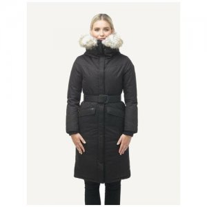 Пуховое пальто Louise black, S Arctic Bay. Цвет: черный
