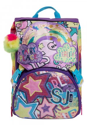 Рюкзак Extensible Big Multicolor Girl , фиолетовый Seven