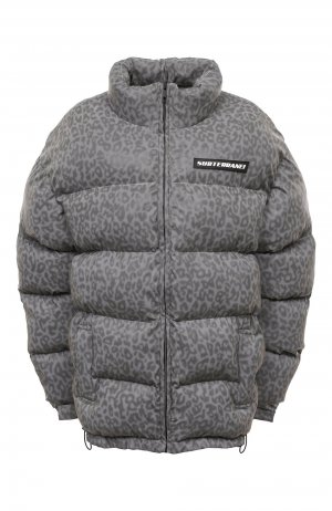 Утепленная куртка Subterranei. Цвет: серый