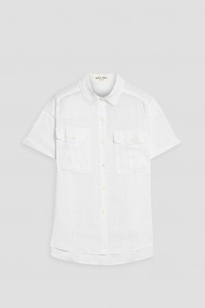 Практичная льняная рубашка ALEX MILL, белый Mill
