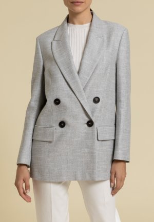 Пиджак PESERICO EASY. Цвет: серый