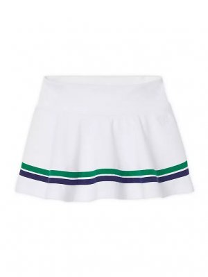 Теннисная спортивная юбка Tinsley для маленьких девочек и , белый Classic Prep