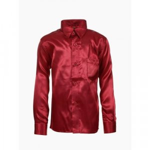 Школьная рубашка , размер 92-98, красный Imperator. Цвет: красный