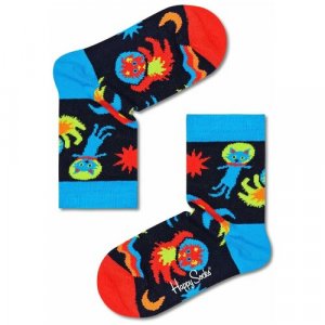 Носки размер 2-3Y, бесцветный, мультиколор Happy Socks. Цвет: мультиколор/микс