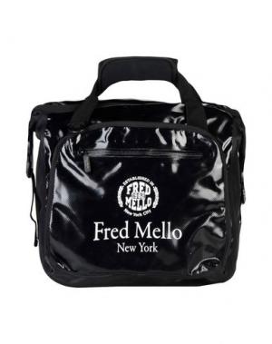 Деловые сумки FRED MELLO. Цвет: черный