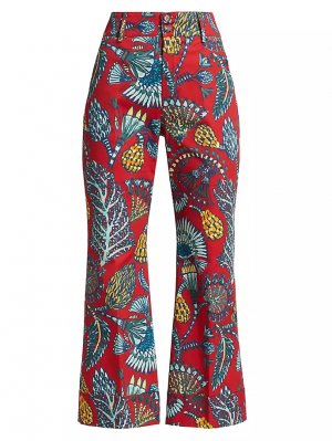 Hendrix Sicomore Укороченные брюки из эластичного сатина La Doublej, цвет DoubleJ