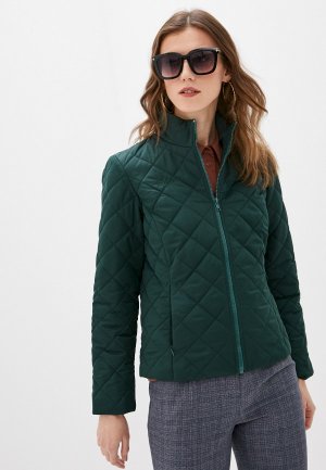 Куртка утепленная Alga. Цвет: зеленый