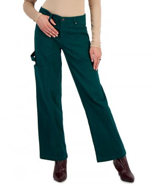 Широкие джинсы карго со швами , зеленый Celebrity Pink
