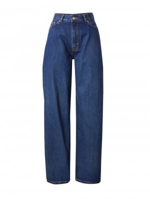 Широкие джинсы Rail, синий Weekday