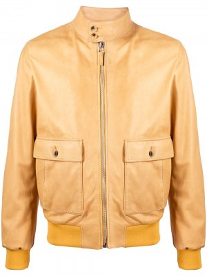 Куртка с воротником на пуговице Jacob Cohen. Цвет: коричневый