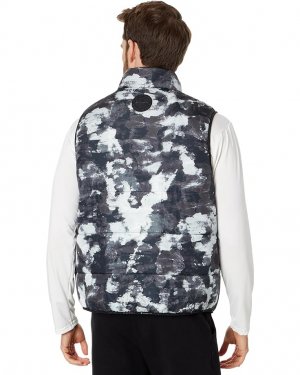 Утепленный жилет All Over Print Puffer Vest, цвет Hyper Wash Black Champion