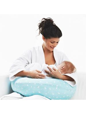 Подушка ортопедическая TRELAX для беременных и кормящих мам. Цвет: голубой