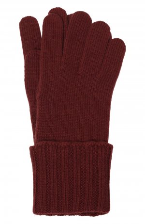Кашемировые перчатки Inverni. Цвет: бордовый