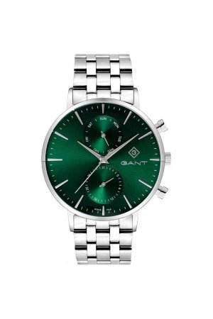 Аналоговые кварцевые часы из нержавеющей стали - G121018, зеленый Gant