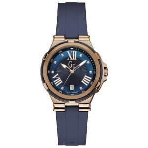Наручные часы Gc Sport Y34001L7, золотой, синий. Цвет: синий