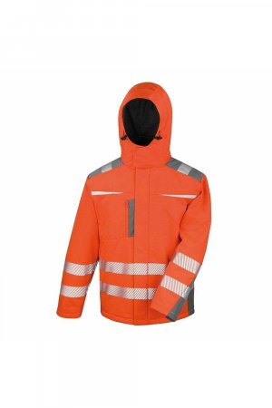 Рабочее пальто Safeguard Dynamic Hi-Visibility Softshell , оранжевый Result