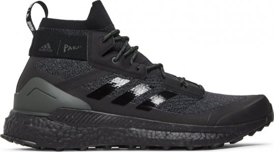 Ботинки Parley x Terrex Free Hiker 'Black', черный Adidas
