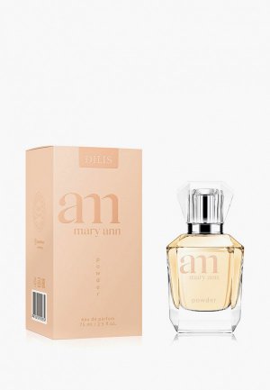 Парфюмерная вода Dilis Parfum Mary Ann powder, 75 мл. Цвет: прозрачный