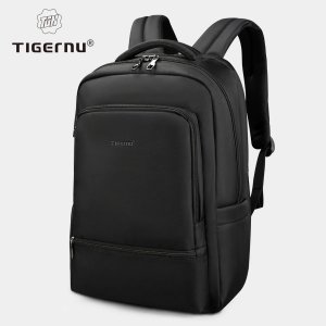 Нейлоновый рюкзак , противоугонный 22л, мужской для ноутбука 15,6 дюймов, сумка с зарядкой через USB, дорожные мужские школьные ранцы Mochila Tigernu