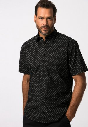 Рубашка HALBARM KENTKRAGEN MINIMAL PRINT MODERN FIT BIS 8 XL , цвет schwarz JP1880