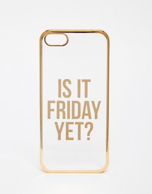 Чехол для iPhone 5 Is It Friday Yet ASOS