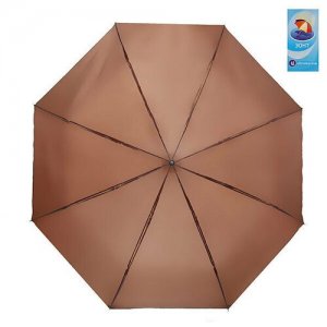 Мини-зонт , коричневый Ultramarine. Цвет: коричневый