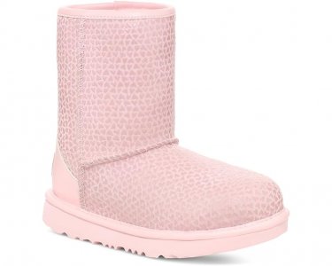 Ботинки Ugg Classic II Gel Hearts, розовый