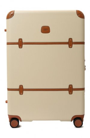 Дорожный чемодан Bellagio Bric`s. Цвет: кремовый