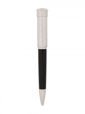 Шариковая ручка с гравировкой Dunhill. Цвет: черный