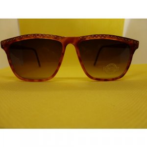Солнцезащитные очки 9200500, коричневый Baron. Цвет: золотистый/коричневый