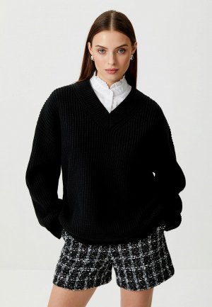 Пуловер Sela. Цвет: черный