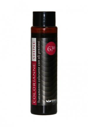Гель-краска Colorianne Shine 6.30 Brelil Professional - Безаммиачная 60 мл. Цвет: коричневый