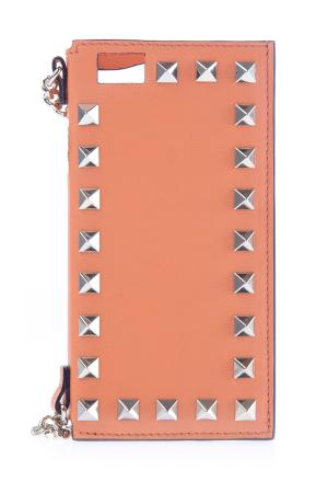 Чехол-клатч для iPhone 6 VALENTINO GARAVANI. Цвет: оранжевый
